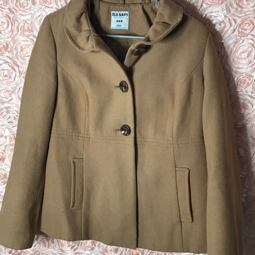 Only navy peacoat